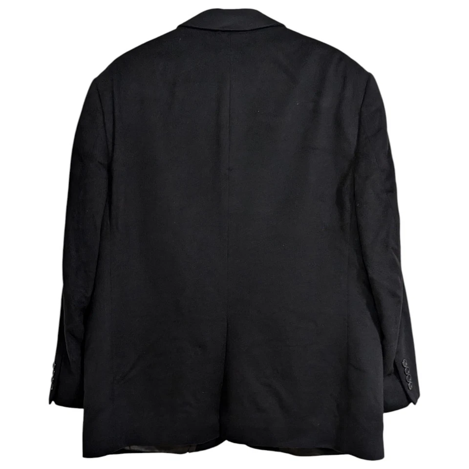 Brooks Brothers 346 100% кашемир черный Sport пальто Blazer куртка мужская 44 короткие - Изображение 2 из 4