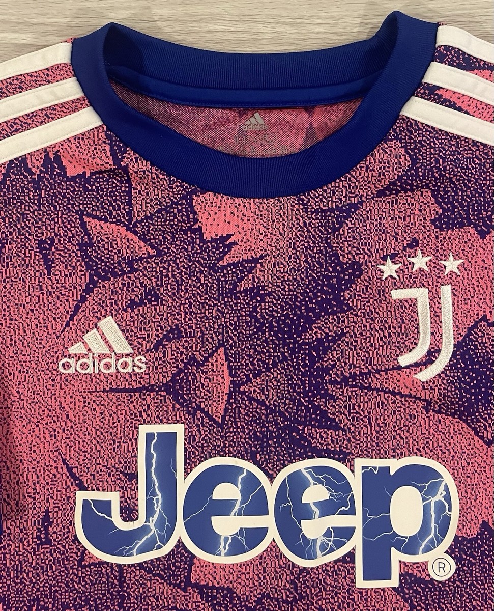 Adidas 2022/23 Juventus Third Soccer Jersey Serie A Pink Youth