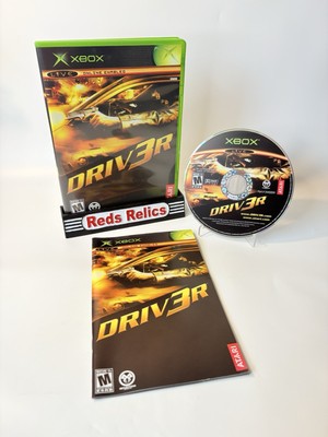 Driver 3 - Microsoft Xbox Pristine Tested Complete CIB w/ 1yr Warranty