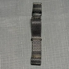 Forstner Komfit "JB" Mesh Stainless Steel Watch Band Bracelet 16MM band Vintage