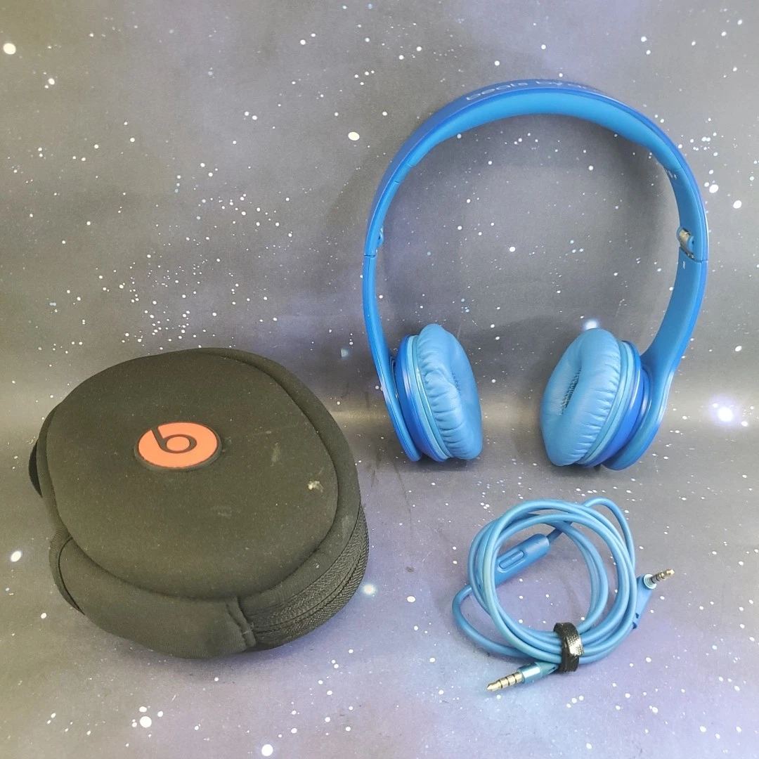Beats by Dr. Dre Solo HD Blue Headphones for sale - eBay