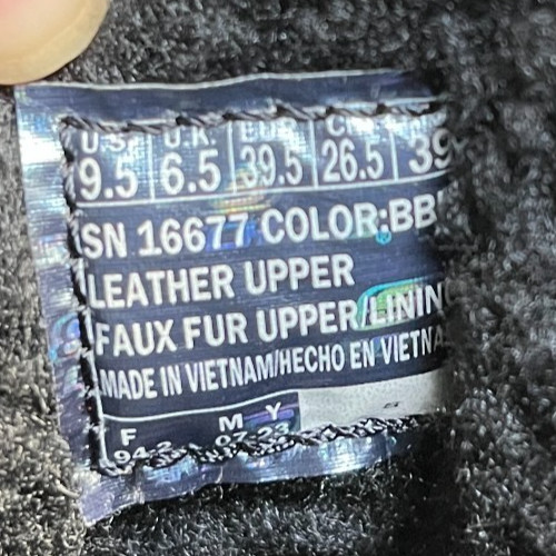 Skechers Glacial Ultra Woodlands Womens Size 9.5 Black Outdoor Winter Boots