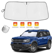 For Ford Bronco 2021-2024 Car Windshield Sun Shade UV Block Front Shield Cover