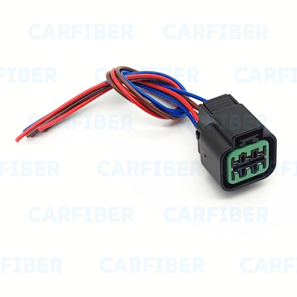 6-Way Headlight Pigtail Connector Harness Fits Hyundai Elantra 2001-2010 - Image 2 of 4