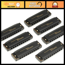 7-Pack Piedmont Blues Harmonica Set - Key Features, Great for Beginners  Musici