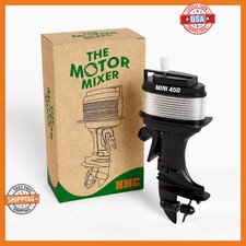 The Motor Mixer by HMC - Novelty Boat Motor Coffee Mixer Wind-Up Outboard Mini B