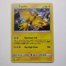 Zapdos #24/68 Hidden Fates Holo Rare Pokemon TCG MINT