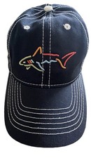 Greg Norman Dark Blue w/ White Stitching Embr...