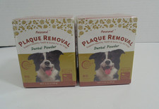 2 Dog Dental Powder for Teeth Cleaning - Breath Freshener, Plaque Removal, 60g