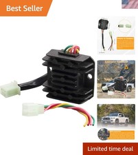 12V Voltage Regulator Rectifier, 4 Wires Voltage Regulator Replacement for GY...