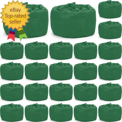 5 Pcs Water Barrier 5 Ft X 6.5 Inch Flood Barriers for Home Reusable Absorbent