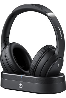 TV Headphones Wireless for Seniors with Transmitter Charging Base, No Audio Dela