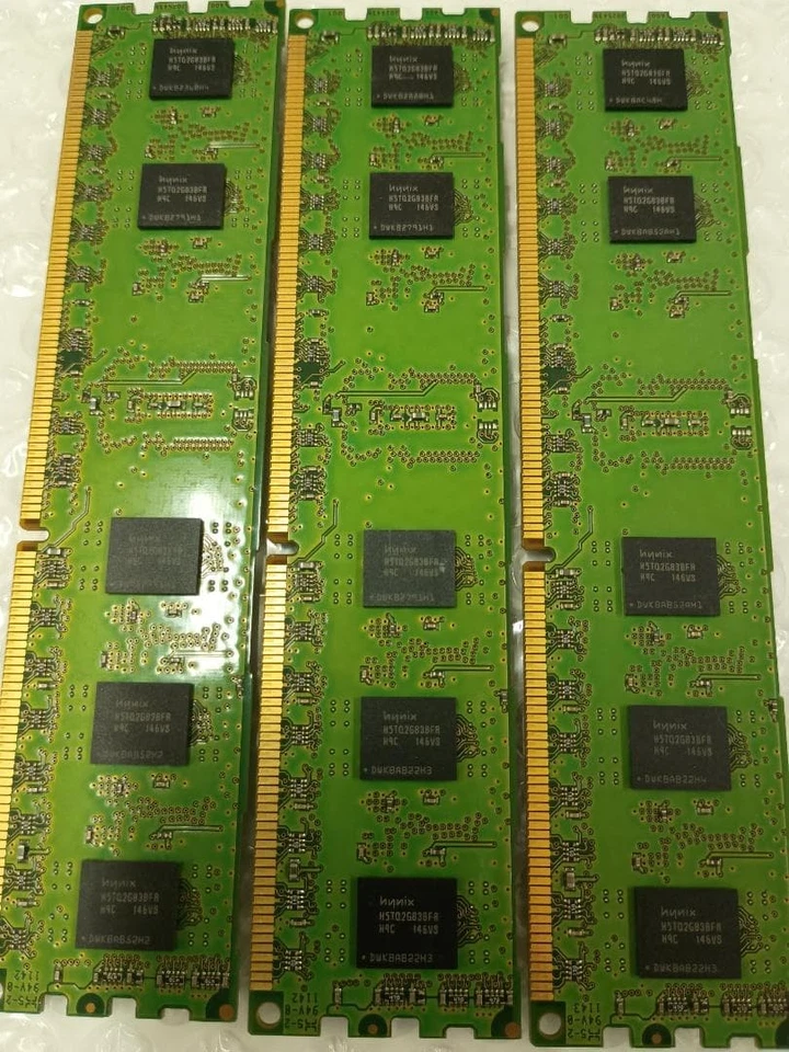 Kingston 6GB (2GBx3) DDR3-1333 RDIMM ECC Server Memory KVR1333D3S8R9S/2GHB - Image 3 of 4