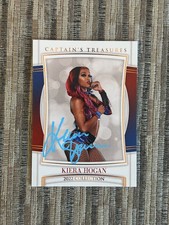 SIGNED KIERA HOGAN CARD! EXCLUSIVE! AEW WRESTLING! RING OF HONOR! BADDIE!