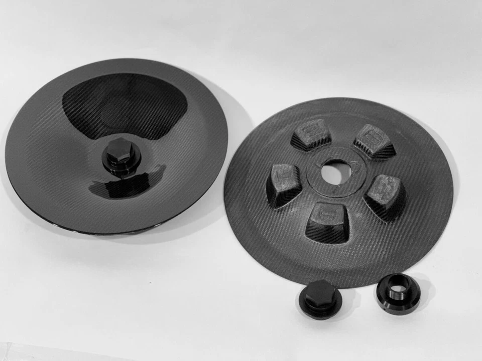 Time Attack Aerodinámico Disco Rueda Trasera Discos Cubiertas Cayman GT4 718 Foto 4 de 4