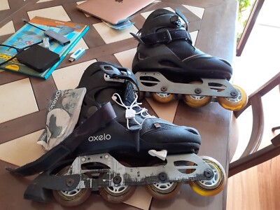 PATTINI ROLLER OXELO MISURA 37-40 COLORE NERO