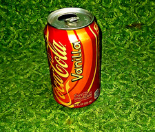 (1) Coke - Coca-Cola Vanilla Pop Can (PC01)