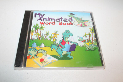 My Animated Word Book (NEW SEALED) Windows 95, Mac, Multi-lingual, Animation