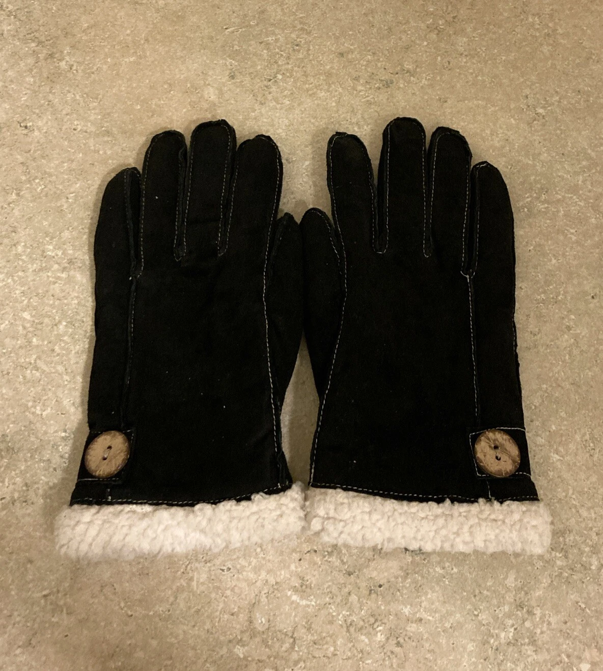 Aris Suede Sherpa Lined Gloves Size XL (M)