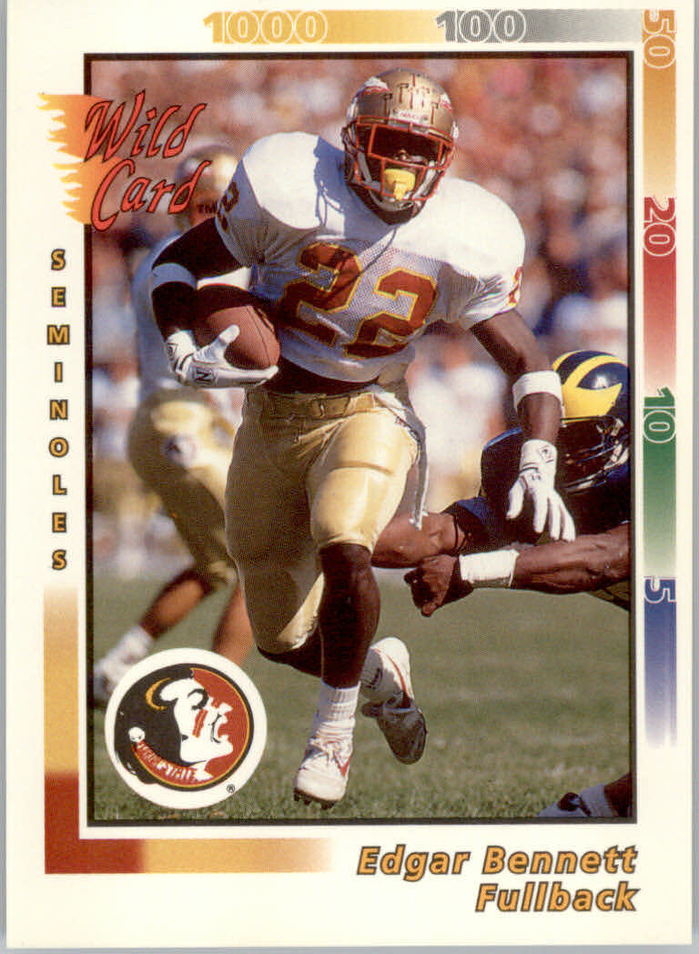 1991 Wild Card Draft Football 