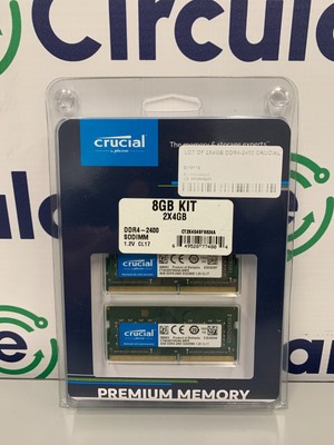 Micron Crucial 2x4GB 8GB KIT DDR4-2400 RAM Memory