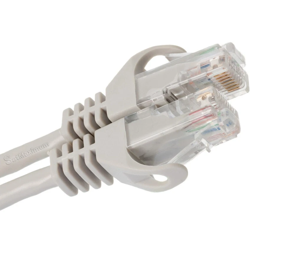 CAT6 Ethernet Patch Cord RJ45 LAN Network Cable Gray 1.5FT- 20FT Multi-Pack LOT - Image 2 of 4