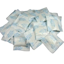 50 Packets 10 Gram Silica Gel Desiccant Non Toxic Moisture Absorber Ship from US