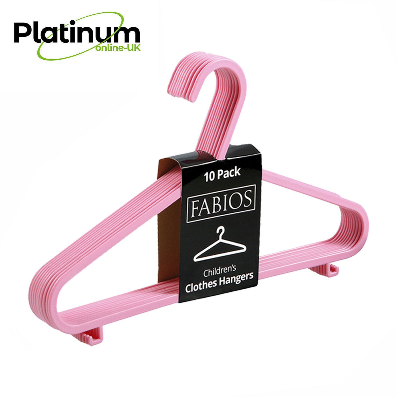 40 x BABY CHILDREN KIDS PLASTIC HANGERS CLOTHES CLOTH PLASTIC COAT