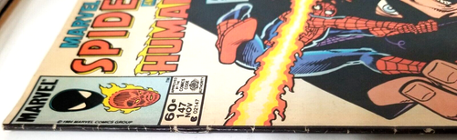 Marvel Team Up Spider-Man & The Human Torch #147 November 1984 VF Boarded - Picture 2 of 5