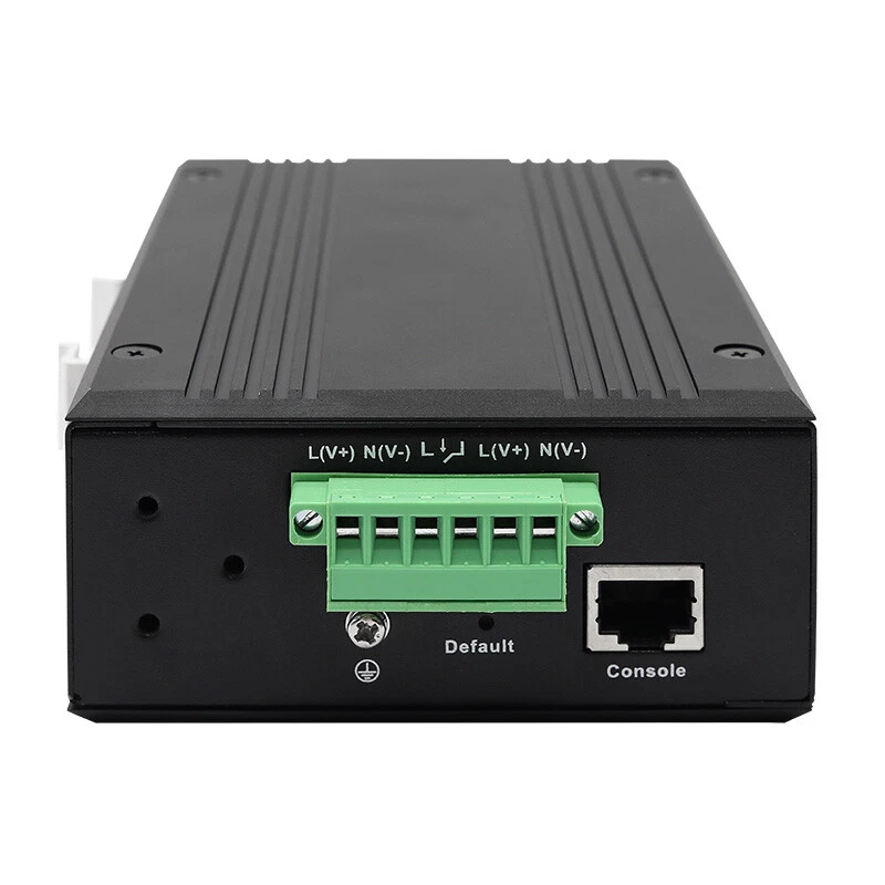 UOTEK Industrial 5 Ports 10/100M RJ45 2 Layer Managed Ethernet POE Switch IP40 - Image 2 of 4