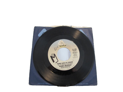 45 RECORD - BARRY MANILOW - SOME KIND OF FRIEND