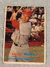 1957 Topps - #231 Solly Hemus FRGD .O82