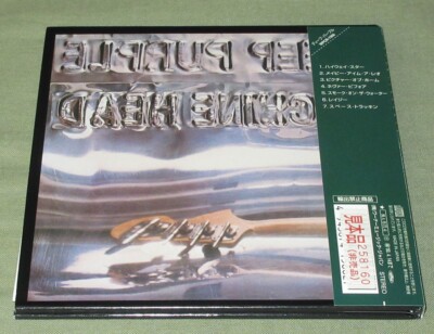 $0 ship! DEEP PURPLE Japan PROMO card sleeve CD mini LP Machine