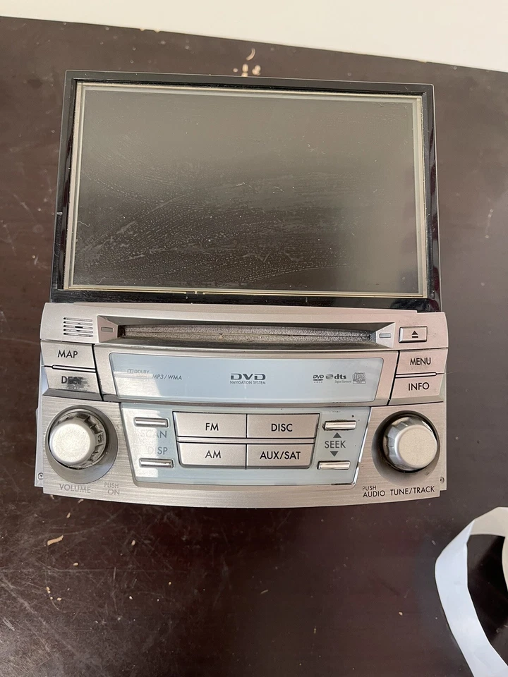 ✅2010 2011 2012 Subaru Legacy OUTBACK NAVIGATION Radio Cd Player - Image 2 of 4
