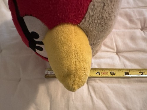 Angry Birds Red Plush Stuffed Animal Toy Commonwealth 2010 10” - Picture 9 of 9