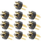 10 Pcs Xlr Accessories Mic 3-pin Connector Audio Devices Accessory