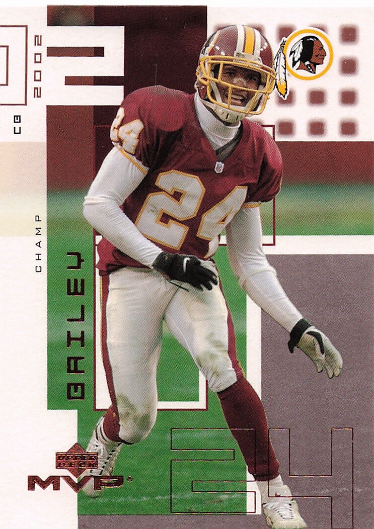 2002 Upper Deck MVP #250 Champ Bailey