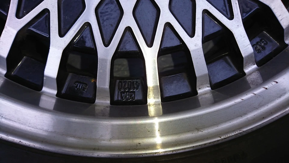 MB MERCEDES BENZ 4x ATS FELGEN 7Jx15 ET32 3 Mit BEREIFUNG 195/65R15 1 x Ohne - Bild 3 von 4