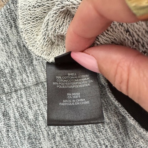 Tibi New York Womens Pencil Skirt Mini Gray Heathered French Terry 2 - Picture 7 of 10