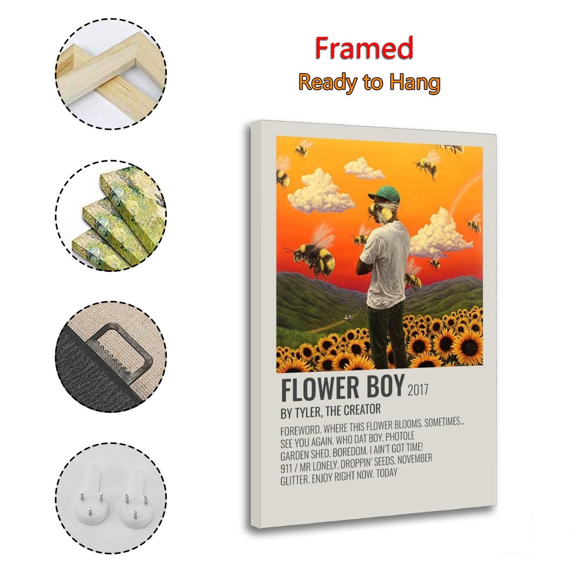 KINGGHYLL Tyler Poster The Creator Flower Boy