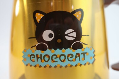 Sanrio 1996 2006 Chococat Brown Insulated Mug Coffee Tea Vintage 4