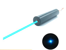 488nm 50mW sky blue Dot laser module laser lamp glass lens with a diameter