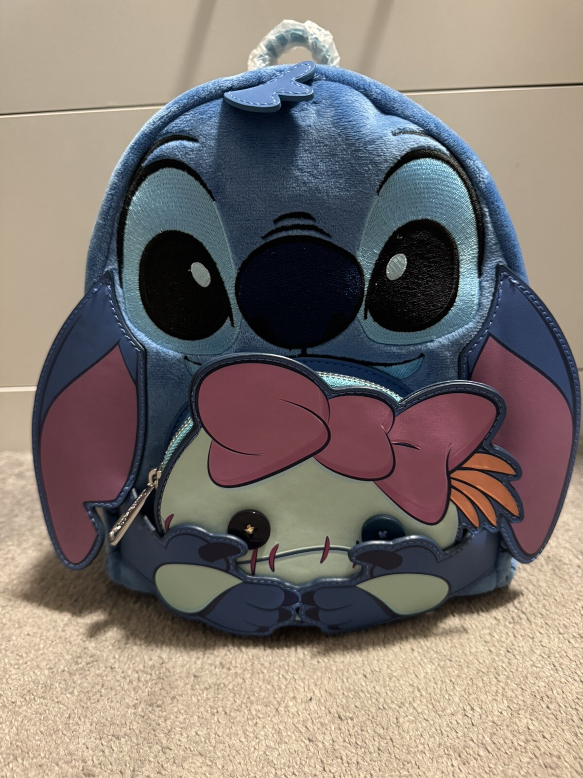 Loungefly SDCC Exclusive Limited Edition Stitch and Scrump Buddy Mini Backpack