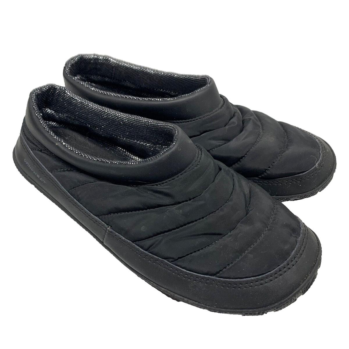 Columbia Packed Out 2 Omni-Heat Black Slip On Slipper Shoes  display picture 3