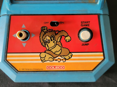 Vintage 1982 Coleco DONKEY KONG mini tabletop game orig box