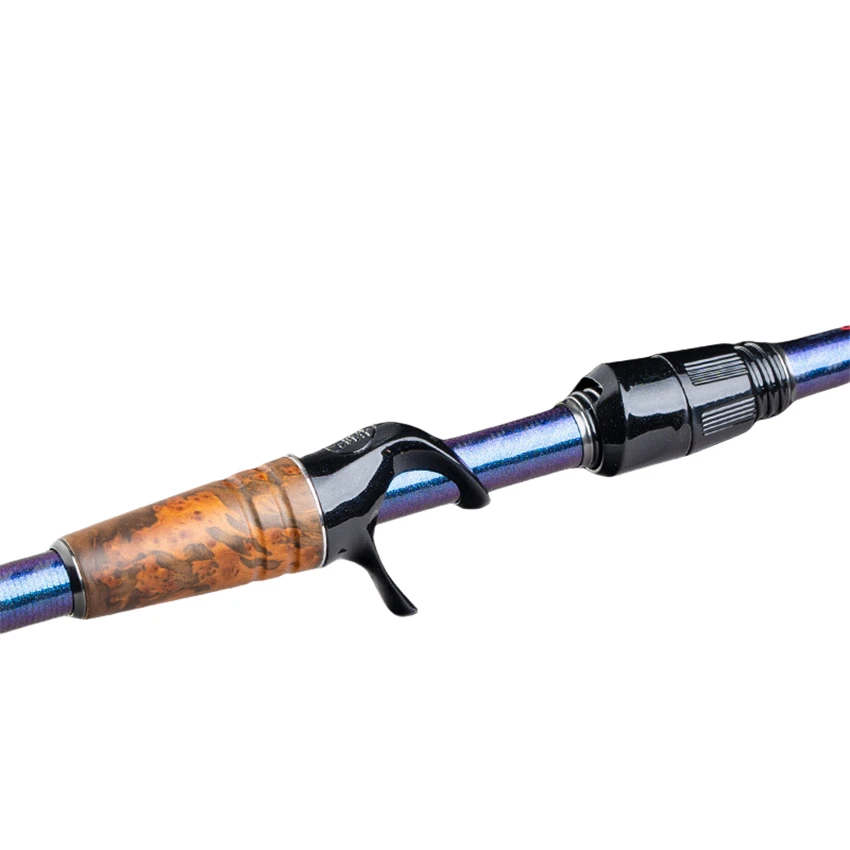 LEMOREN Spinning Fishing Rod 5.2ft 5.6ft Ultralight Fast Casting Rod Carbon - Image 2 of 4