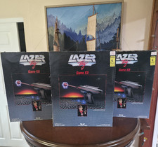 Worlds of Wonder Lazer Tag Electronic Game Kit Toy Blaster Accessories Boxed