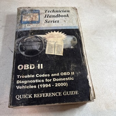 Jendham OBD  II Trouble Codes & OBD II Diagnostics Quick Reference Guide Manual