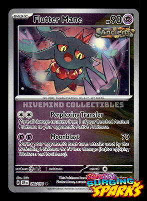 Flutter Mane 096/191 Surging Sparks Reverse Holo Pokemon Card