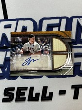 2025 Topps Museum Collection - LOGAN WEBB AUTO - GAME USED Relic Patch /299